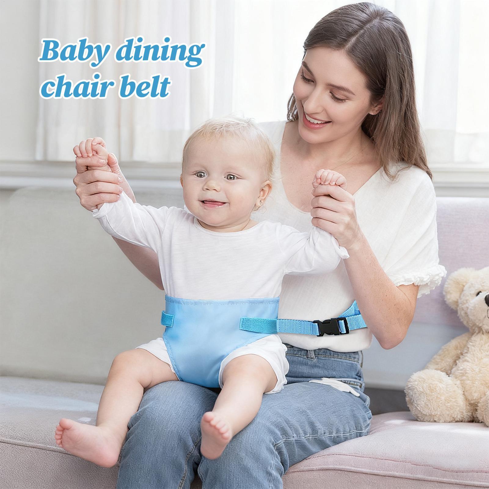 Baby High Chair Booster - ベビーハーネスシート ハイチェア用 ベビーブースターハーネスベルト ベルト ポータブルブースターカバー ダイニング