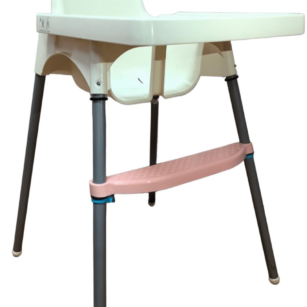 Baby High Chair Booster - 快適なハイチェアフットレスト調節可能な滑り止め表面ペダルフットレスト人間工学に基づいたユニバーサルベビーハイチェアアクセサリー