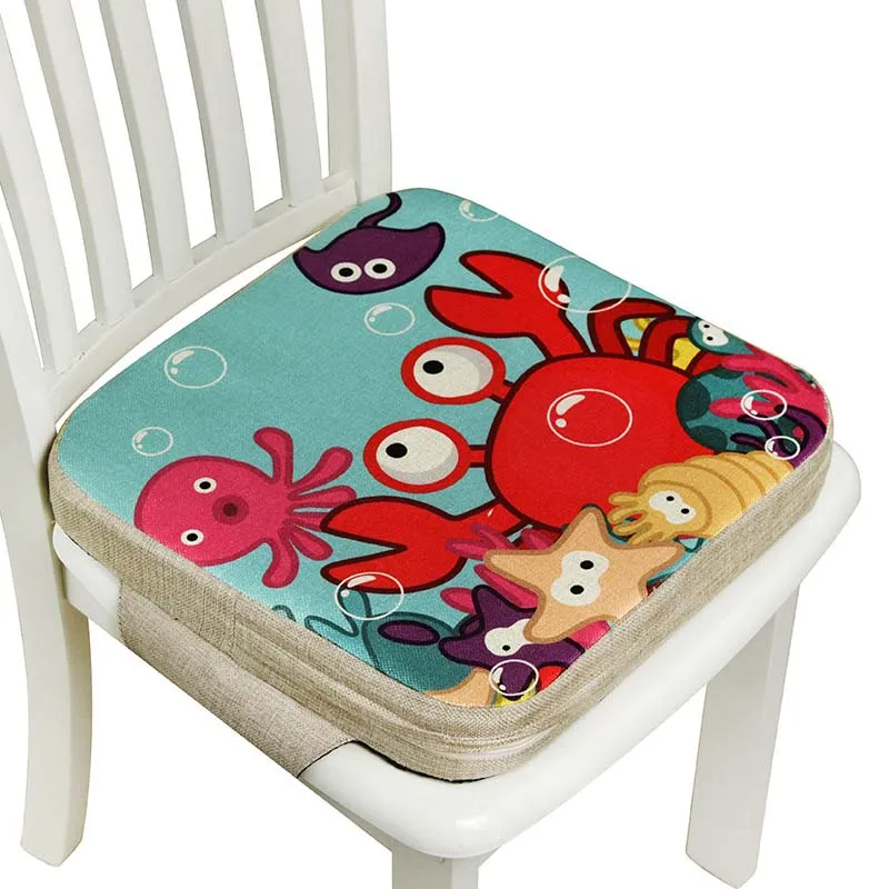 子供キッズ増加ブースターシートクッションパッド枕ベビーダイニ - Baby High Chair Booster のレビューと価格