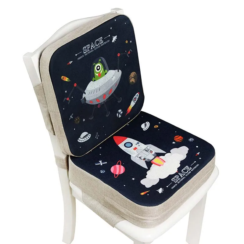 子供ブースターシートクッションポータブルベビーシートクッショ - Baby High Chair Booster のレビューと価格