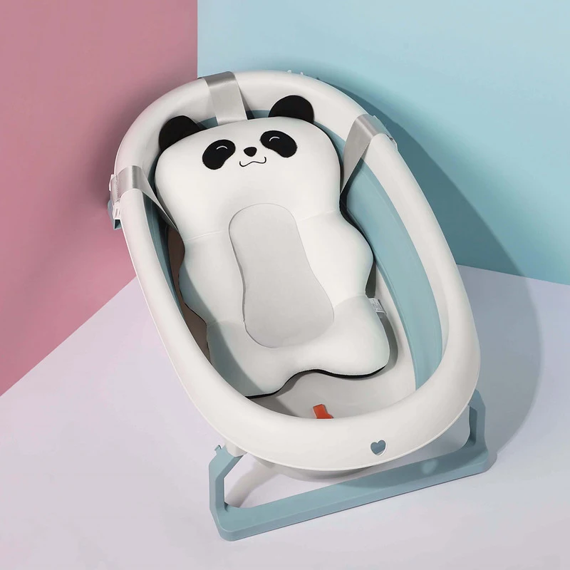 ベビーバスシートフローティングウォーターパッドポータブル折り - Baby Bath Tub Foldable のレビューと価格