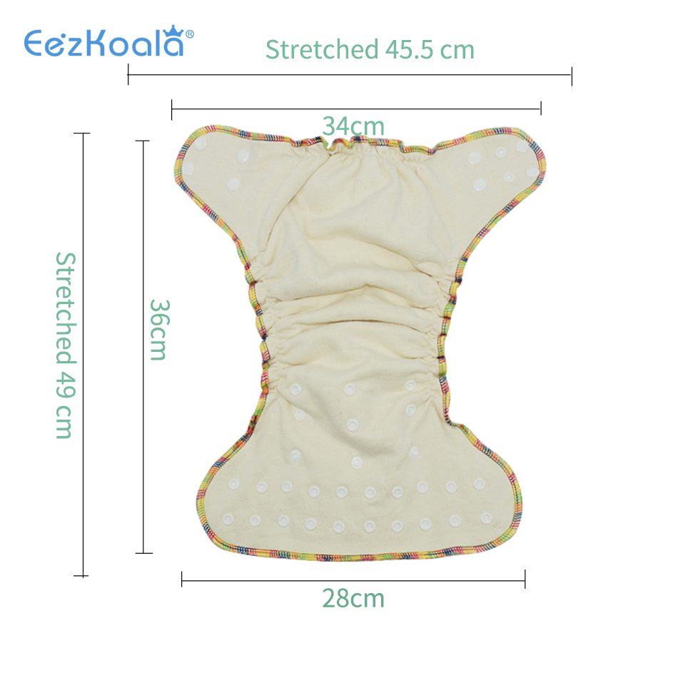 EezKoala 環境に優しい OS ハイブリッドフィット布 - Baby Products Organic のレビューと価格