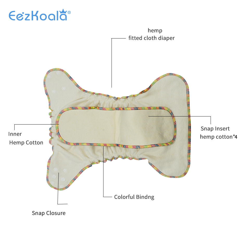 EezKoala 環境に優しい OS ハイブリッドフィット布 - Baby Products Organic のレビューと価格
