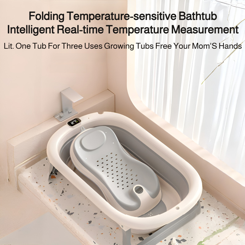 折りたたみ式ベビーバスタブ、乳幼児向けの安全で持ち運び可能な - Baby Bath Tub Foldable のレビューと価格