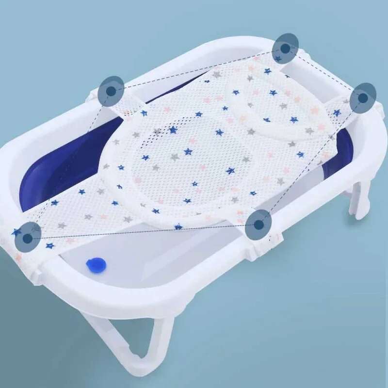 ソフト通気性ベビーシャワーネット幼児落下防止なだめる気分ぶら - Baby Products Skin Care のレビューと価格