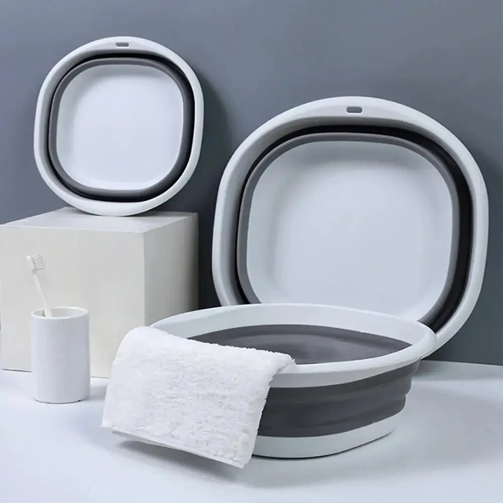 プラスチック製折りたたみ式洗面器 ポータブル洗面器 折りたた - Baby Bath Tub Foldable のレビューと価格
