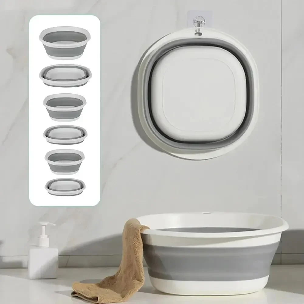 プラスチック製折りたたみ式洗面器 ポータブル洗面器 折りたた - Baby Bath Tub Foldable のレビューと価格