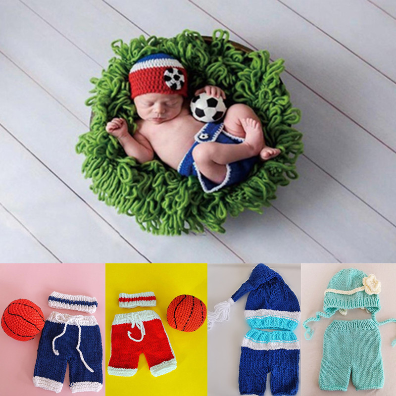 新生児写真アクセサリーセット,かぎ針編みのベビーハット,バル - Baby Products Website のレビューと価格