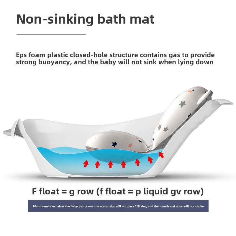 ポータブルベビーバスタブパッド調節可能な浴槽シャワークッショ - Baby Bath Tub Foldable のレビューと価格