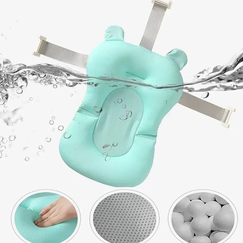 ベビーバスタブパッド調節可能なバスサポートシートマットシャワ - Baby Bath Tub Foldable のレビューと価格