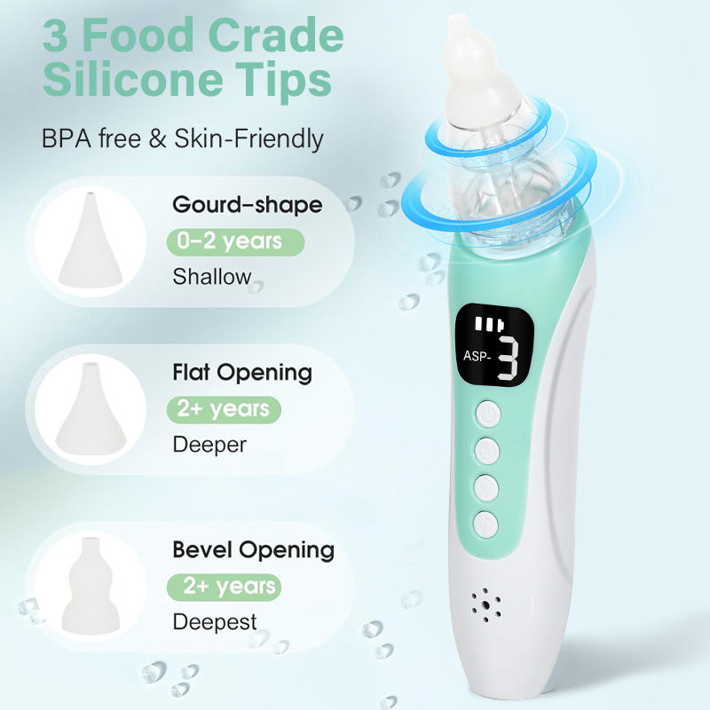 2026年新型ベビー電動鼻吸い器充電式新生児用鼻吸い器鼻詰ま - Baby Products Website のレビューと価格
