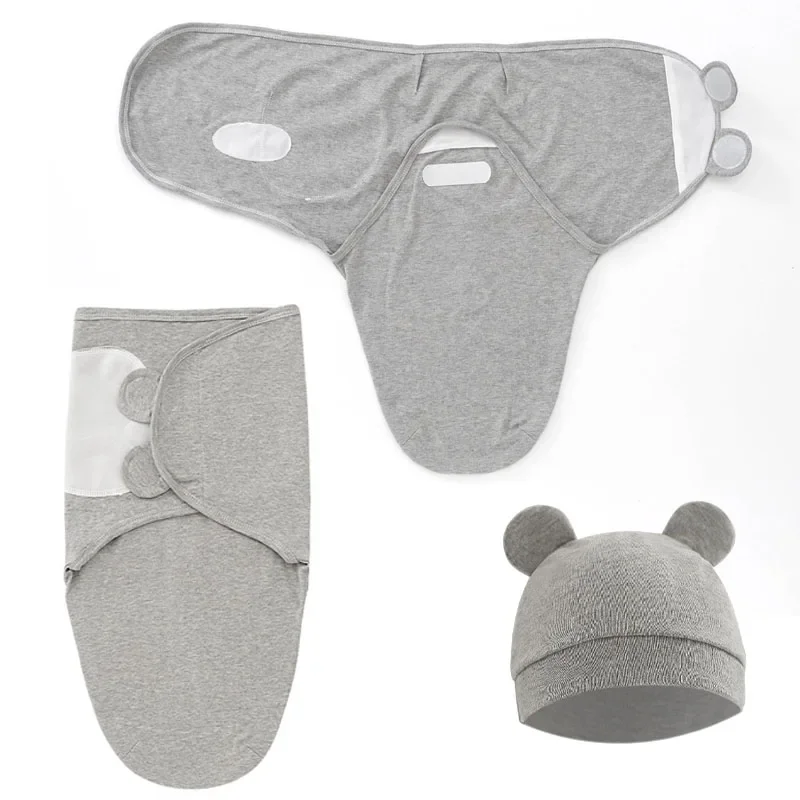新生児用調節可能なおむつ,新生児用毛布,帽子セット,オーガニ - Baby Products Organic のレビューと価格