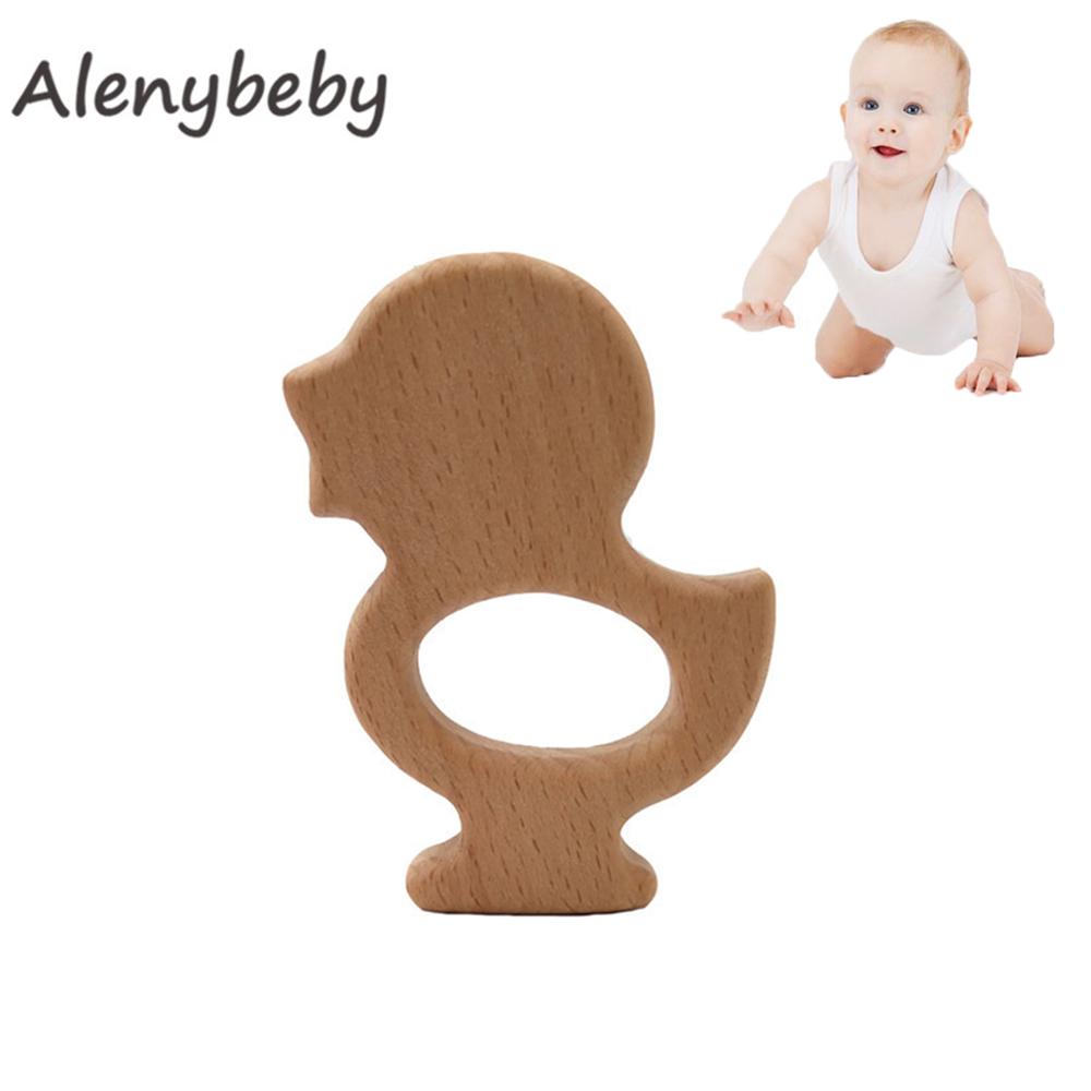 オーガニックベビーおしゃぶり製品ブナ木製アヒルおしゃぶり D - Baby Products Organic のレビューと価格