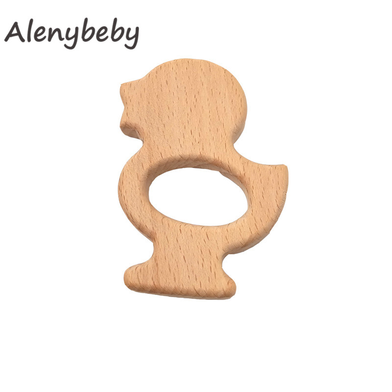 オーガニックベビーおしゃぶり製品ブナ木製アヒルおしゃぶり D - Baby Products Organic のレビューと価格