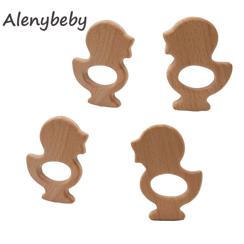 オーガニックベビーおしゃぶり製品ブナ木製アヒルおしゃぶり D - Baby Products Organic のレビューと価格