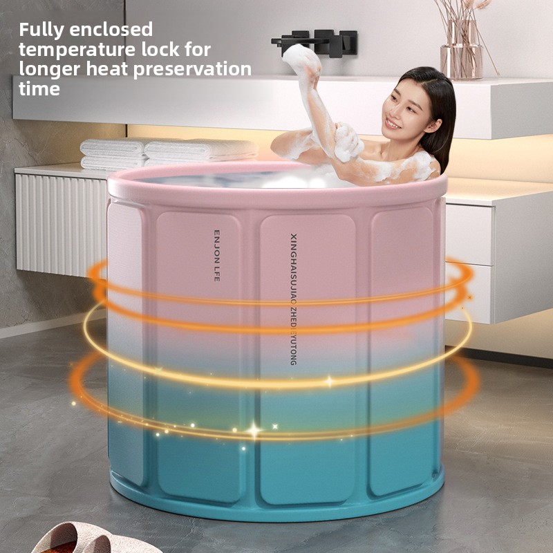 折りたたみ式断熱バブルバス浴槽 組み立て不要 大人用大型パッ - Baby Bath Tub Foldable のレビューと価格