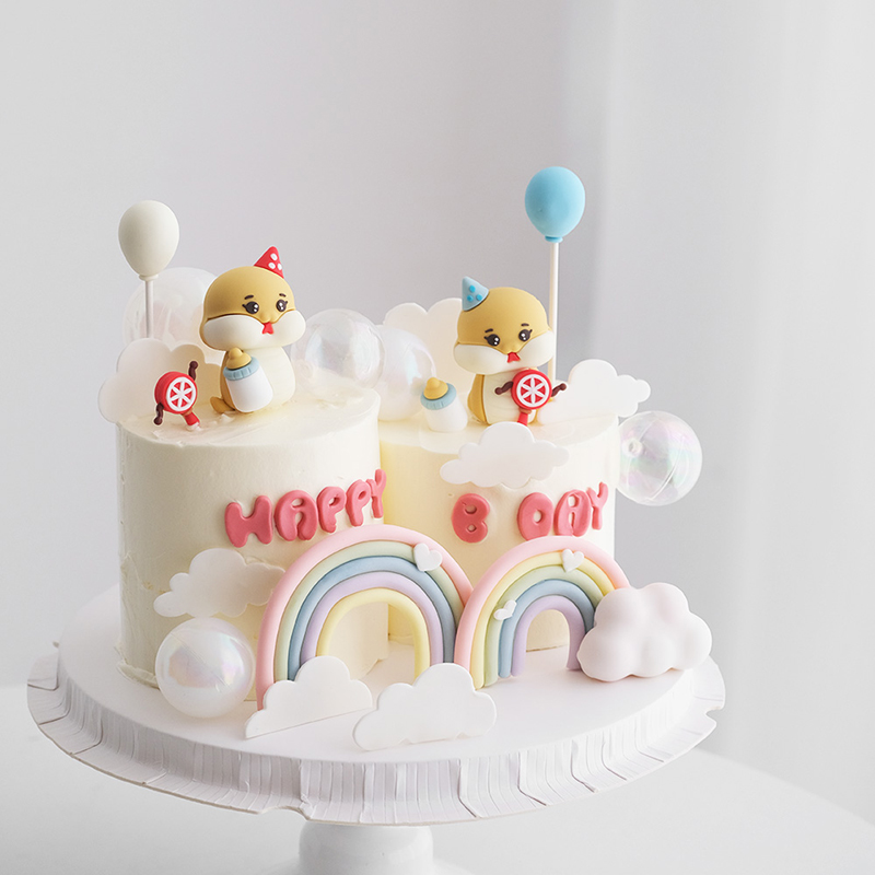 生まれたばかりの赤ちゃんの誕生日ケーキの装飾,満月の装飾品, - Zwitsal Baby Products のレビューと価格