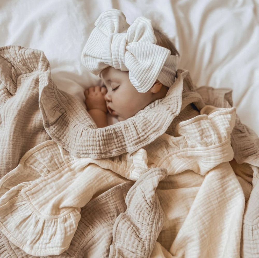 インフリルモスリンベビーおくるみブランケット新生児寝具オーガ - Baby Products Organic のレビューと価格