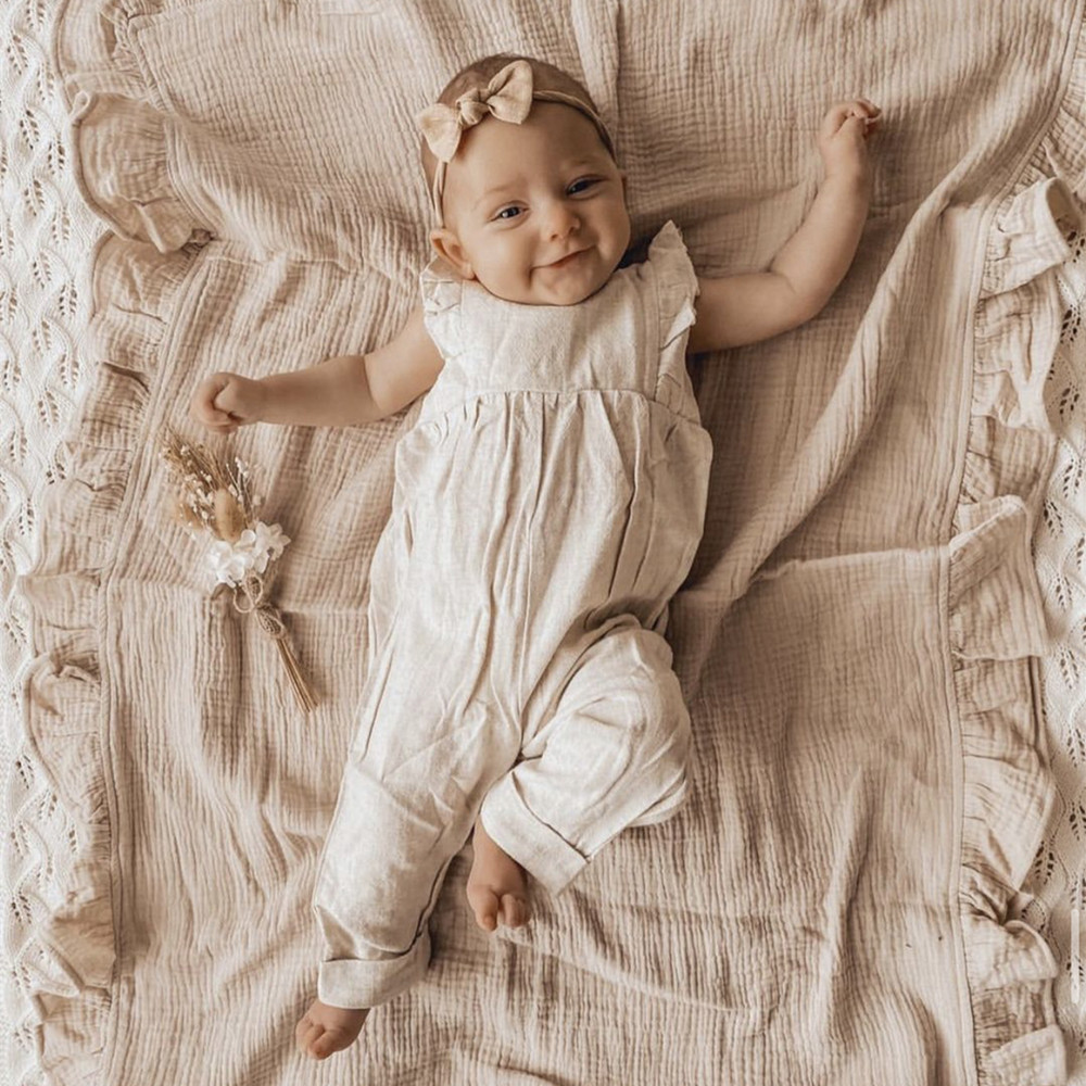 インフリルモスリンベビーおくるみブランケット新生児寝具オーガ - Baby Products Organic のレビューと価格